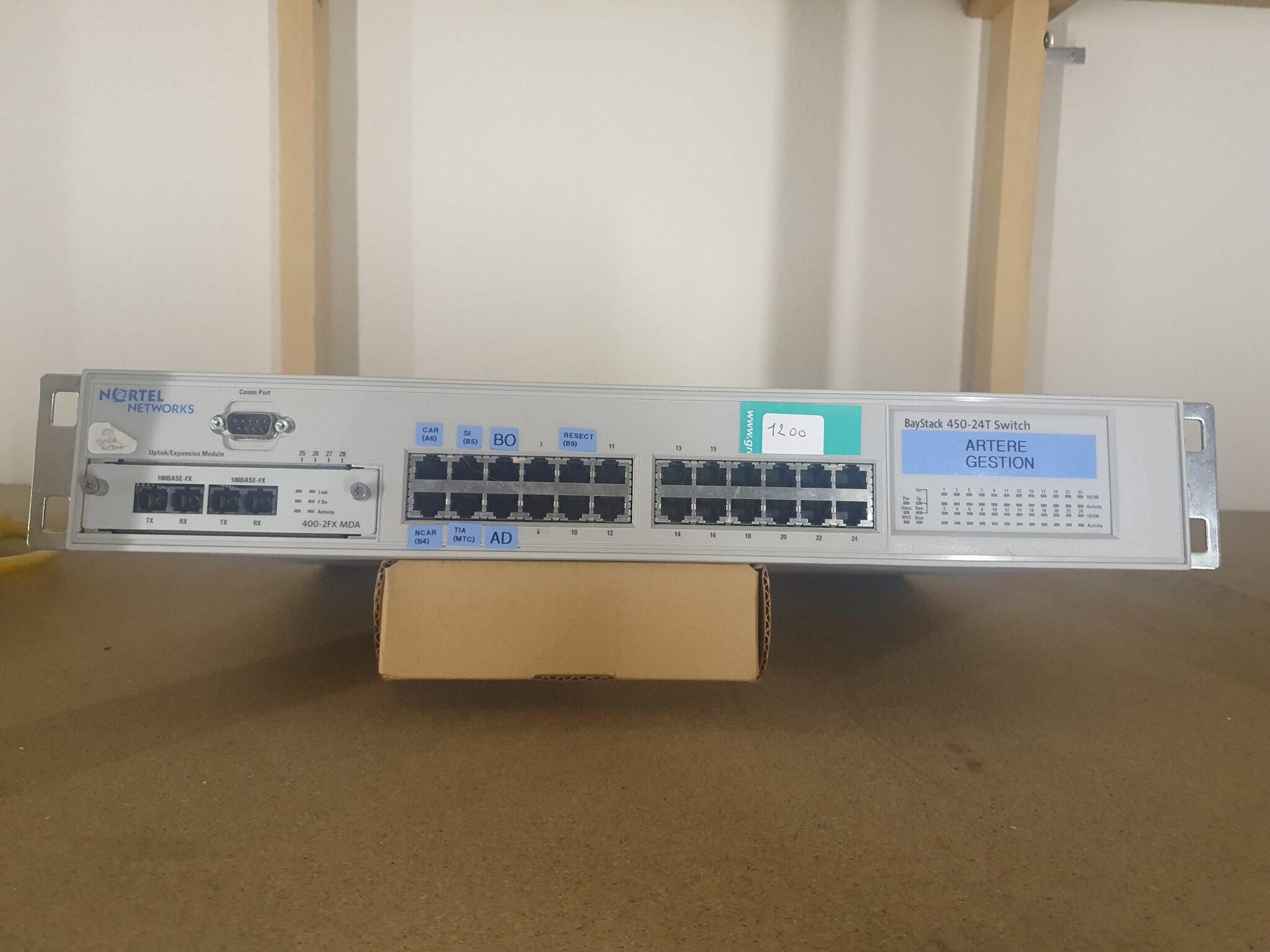 1200 BAYSTACK SWITCH – Conservatoire des Télécommunications du Réseau ...