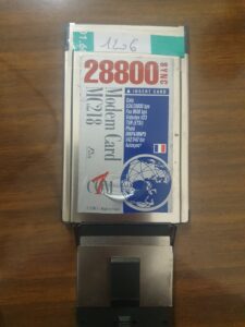 1206 Carte PCMCIA modem 28800